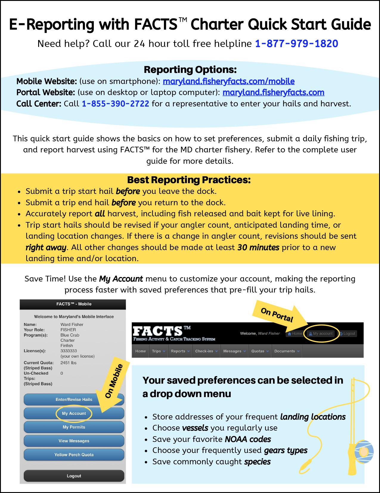 E-Reporting with FACTS Charter Quick Start Guide