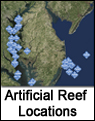 Artificial Reef Locations