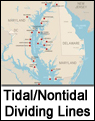 Tidal/Nontidal Dividing Lines