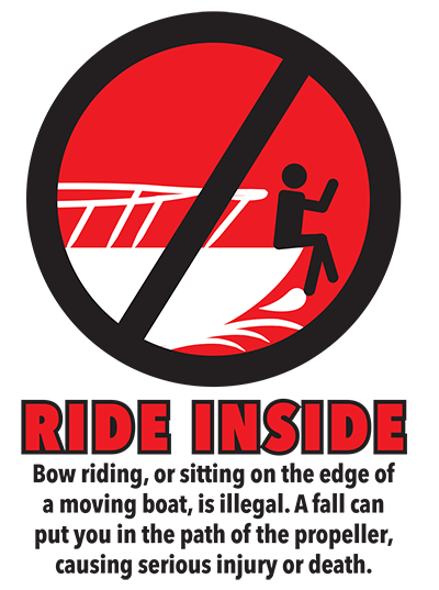 Ride Inside Boating Safety Poster