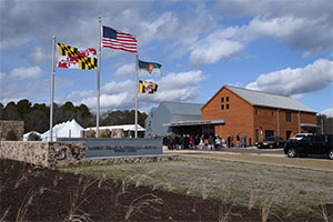 visitor center at the park