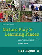 Cover art from Nature Play & Learning Spaces
