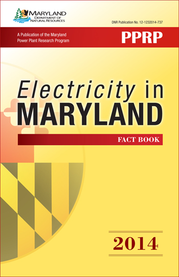Cover of Electricity in Maryland Fact book