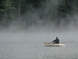 Canoeing Lake at Cunningham Falls State Park
