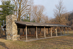 Pavilion at Gathland State Park