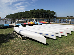 Canoe and Kayak rentals in Janes Island State Park