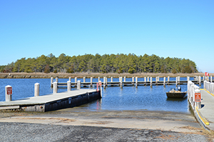 Janes Island State Park Pier, Dock, and Boat Ramp