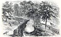 Battle of Cramptons Gap illustration