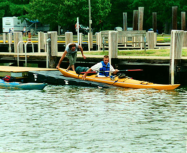 Accessible recreation - canoe