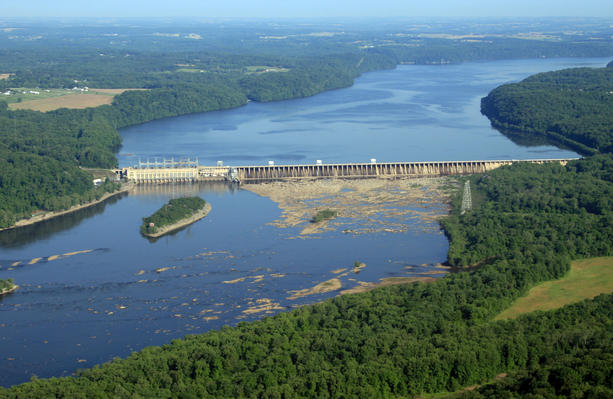 Photo of Conowingo Dam by Jane Thomas (UMCES-IAN)