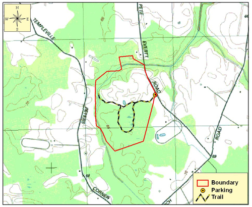 Andover Flatwoods Map